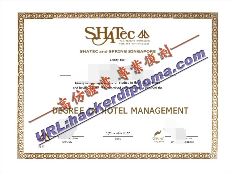 新加坡酒店管理学院毕业证仿制：让你轻松获取全球认可的学历