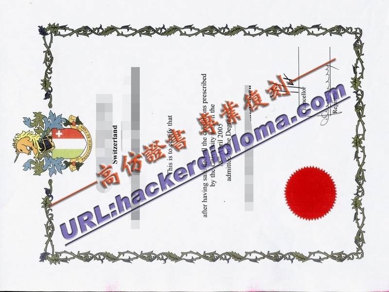瑞士维多利亚大学文凭订做：打造专属学历证明