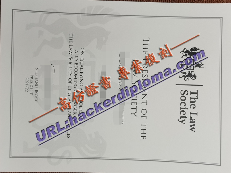 原版定制英国英格兰律师资格证:了解它的独特魅力与申请流程