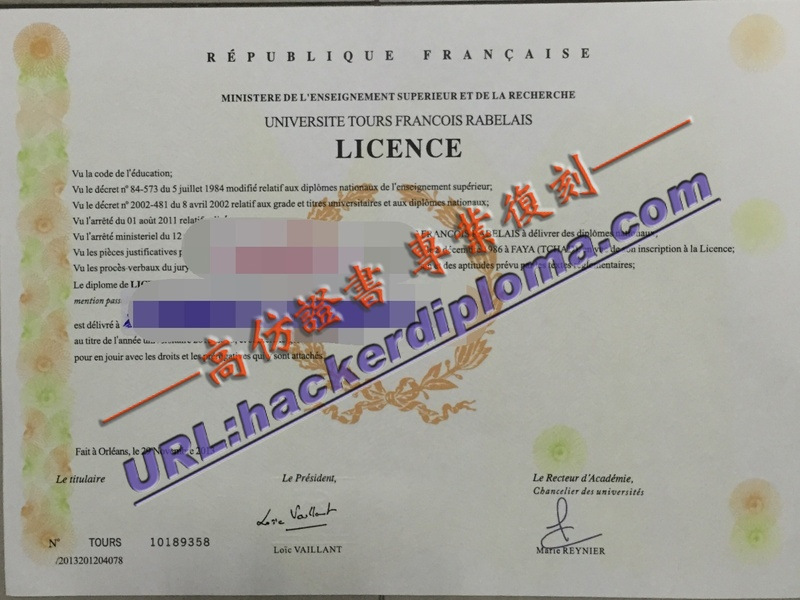 图尔大学毕业证一比一复制：打造真实感的学历证明