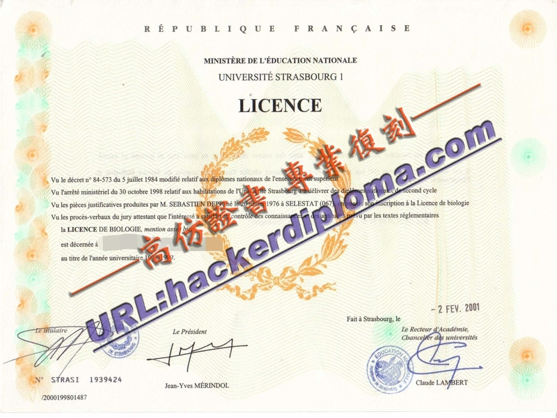 斯特拉斯堡一大毕业证如何购买?详解购买流程与注意事项