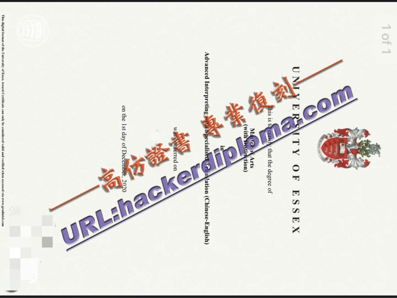 英国埃塞克斯大学文凭定制：打造专属学历认证