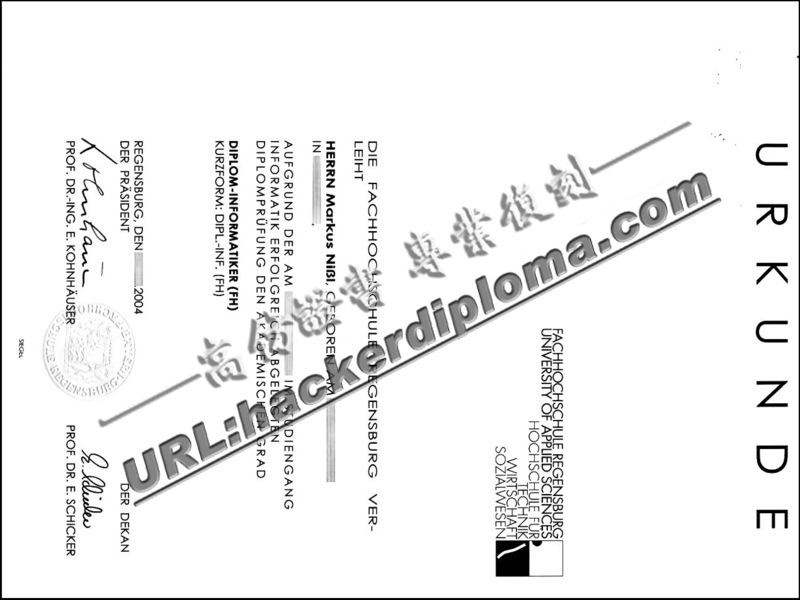 订购雷根斯堡应用技术大学文凭：全流程详解