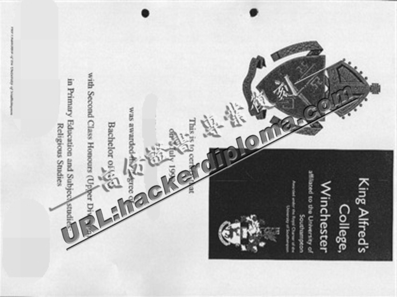 【2023年最新】阿尔弗兰德国王学院毕业证在线制作指南